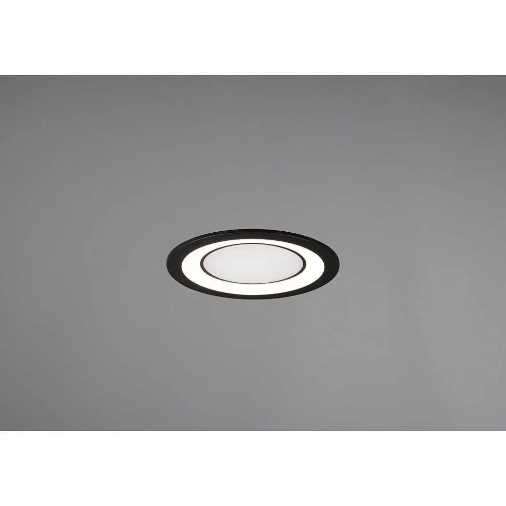 Luminaires Trio Spot Encastrable Trio Core Led Noir, 1 Lumiere