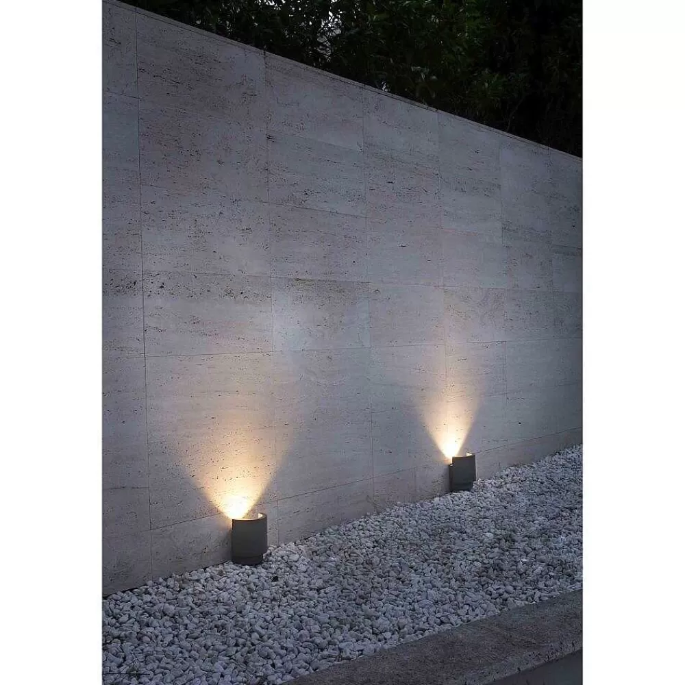 Luminaires Faro Barcelona Spot Faro Barcelona Noboru Gris, 1 Lumiere