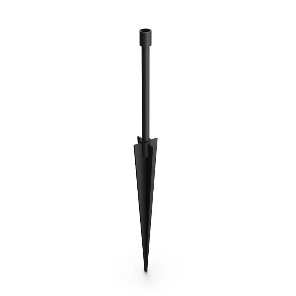 Luminaires Philips Spot, Set D'Extension Philips Hue Ambiance White & Color Waca Lily Led Noir, 1 Lumiere, Changeur De Couleurs
