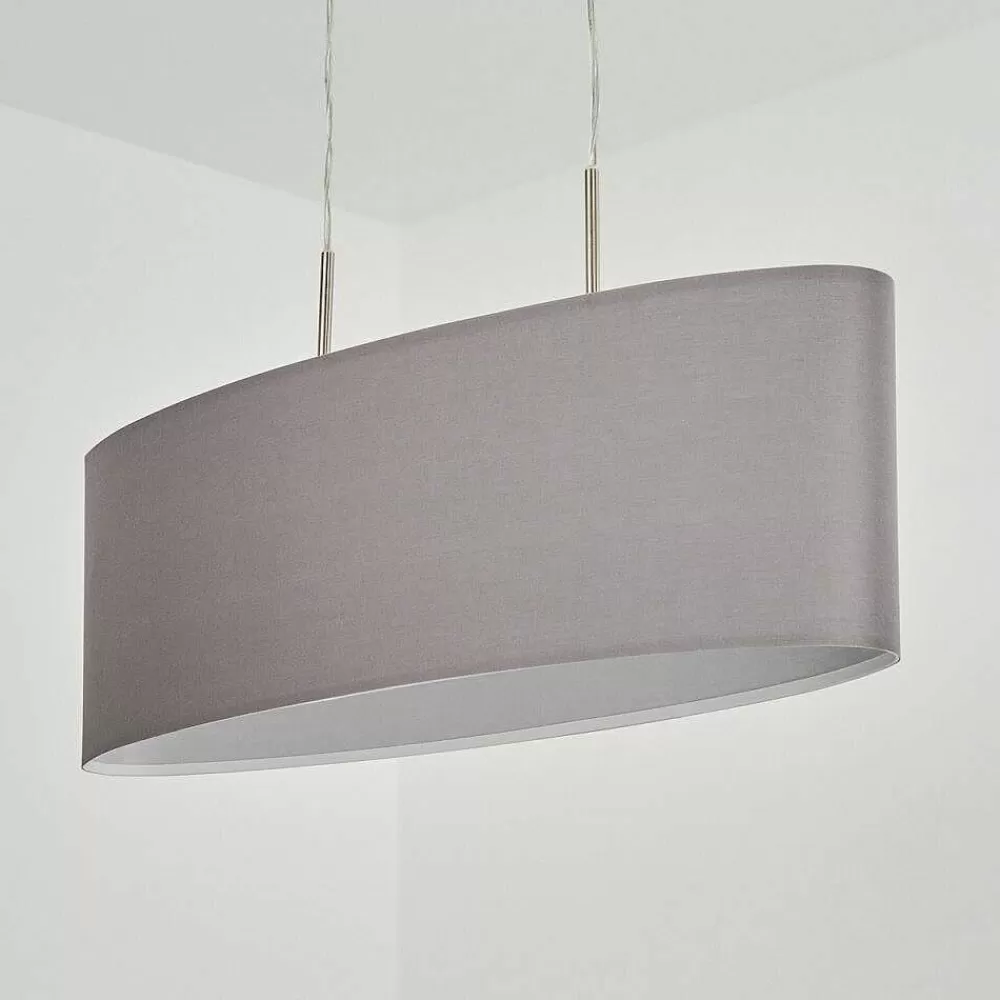 hofstein Suspension Domnom Nickel Mat, 2 Lumieres