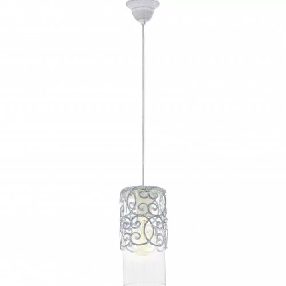 Luminaires Eglo Suspension Eglo Vintage Bleu, Gris, 1 Lumiere