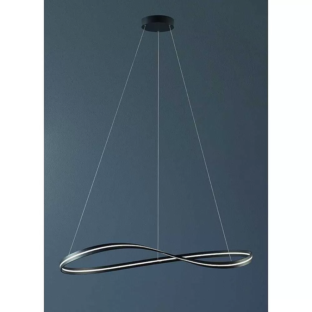 Luminaires Escale Suspension Escale Infinity Led Transparent, 1 Lumiere