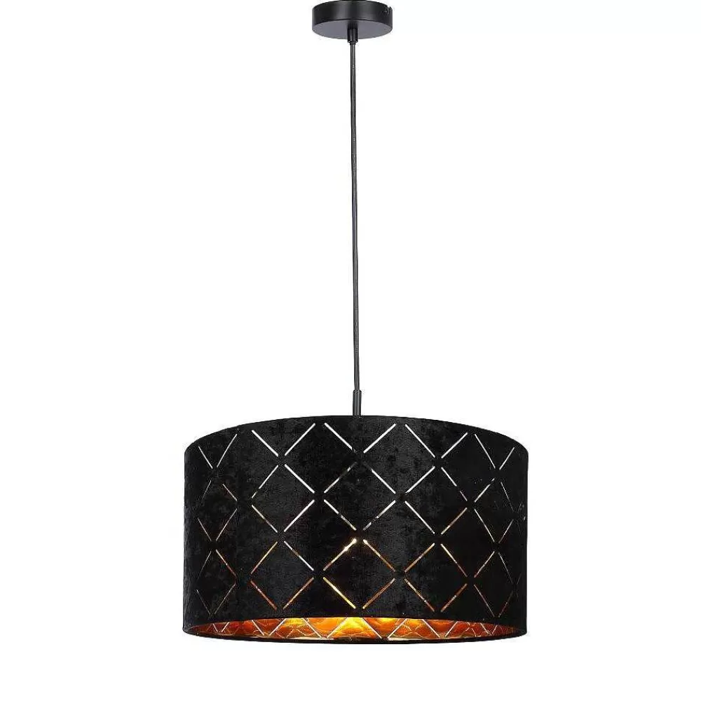 Luminaires Globo Lighting Suspension Globo Sunna Noir, 1 Lumiere