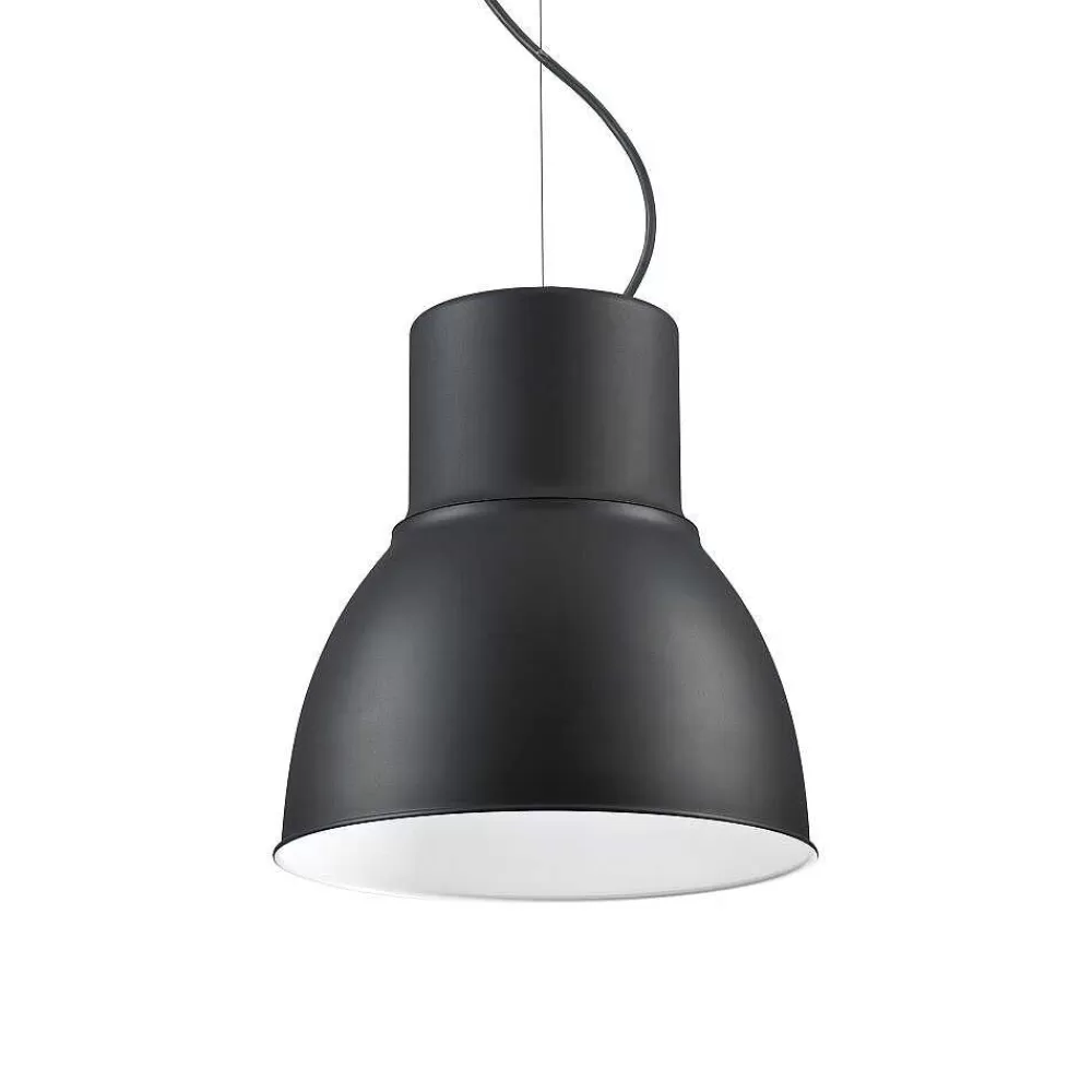 Luminaires Ideallux Suspension Ideallux Breeze Noir, Blanc, 1 Lumiere