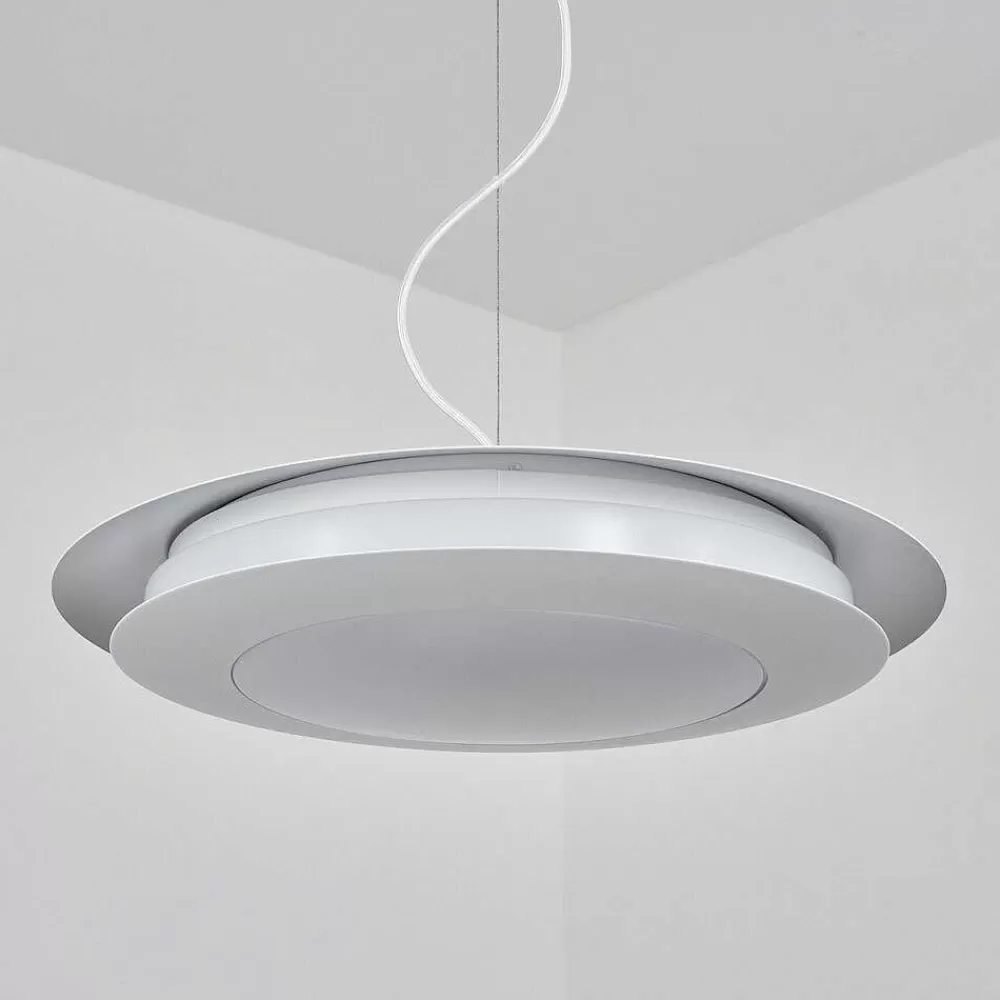 hofstein Suspension Ittingen Led Blanc, 1 Lumiere, Changeur De Couleurs
