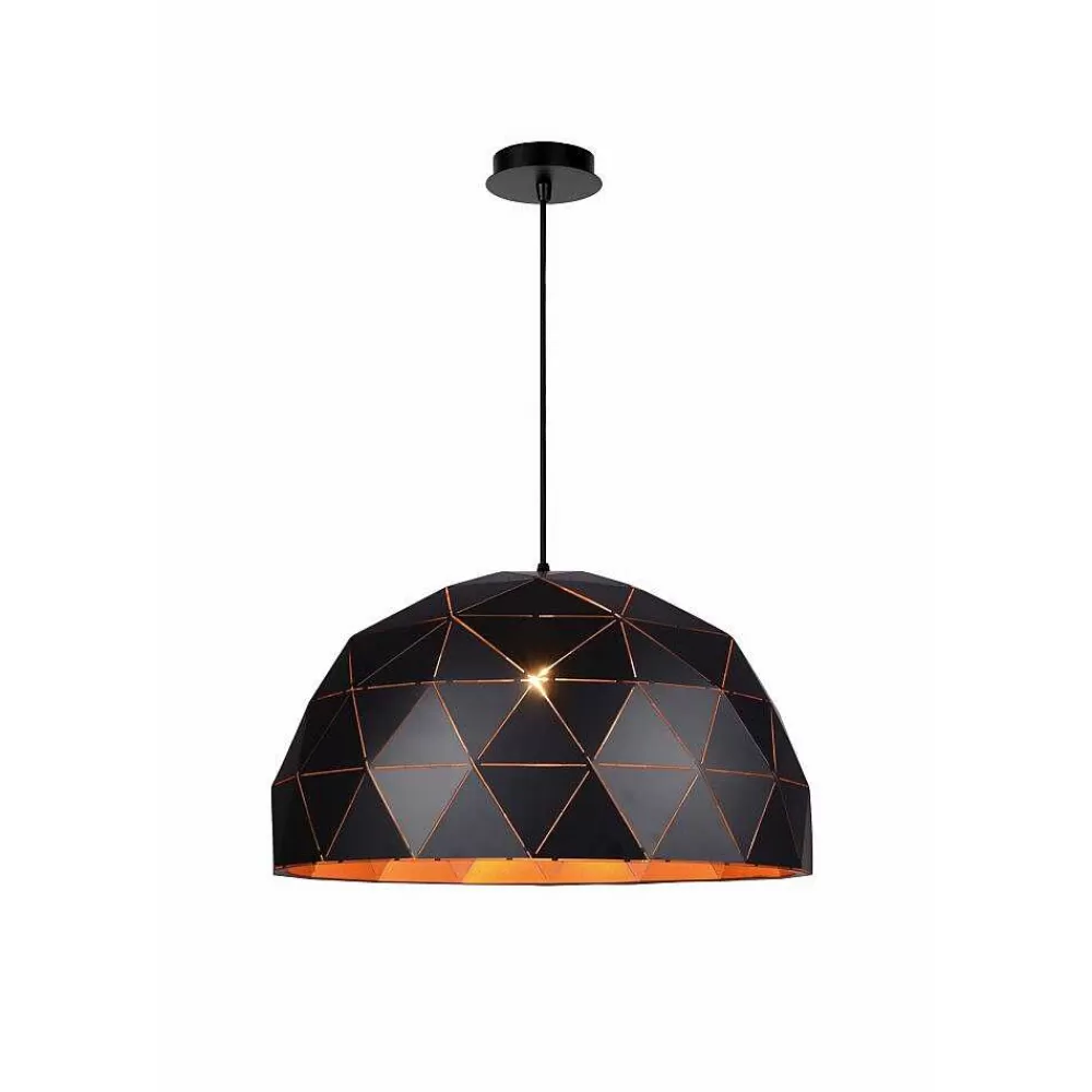 Luminaires Lucide Suspension Lucide Otona Noir, 3 Lumieres