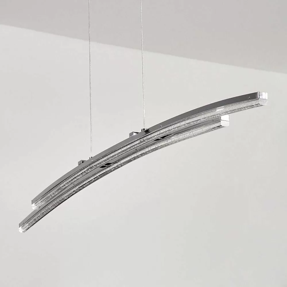 hofstein Suspension Manlleu Led Chrome, 1 Lumiere