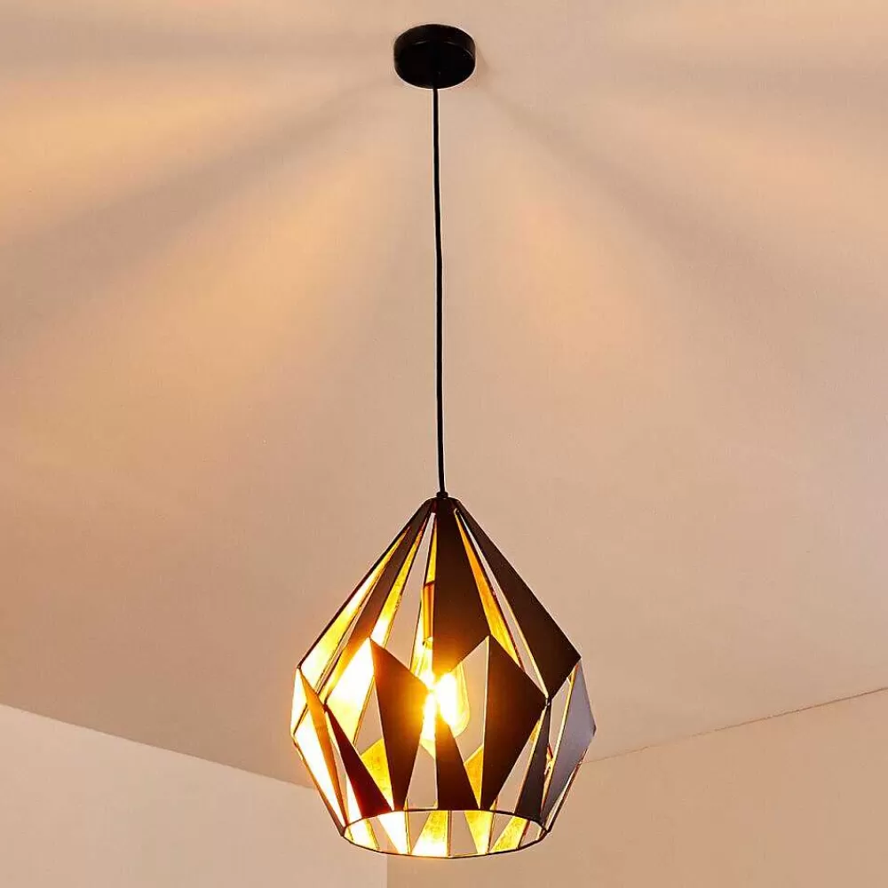 hofstein Suspension Marang Noir Dore, 1 Lumiere