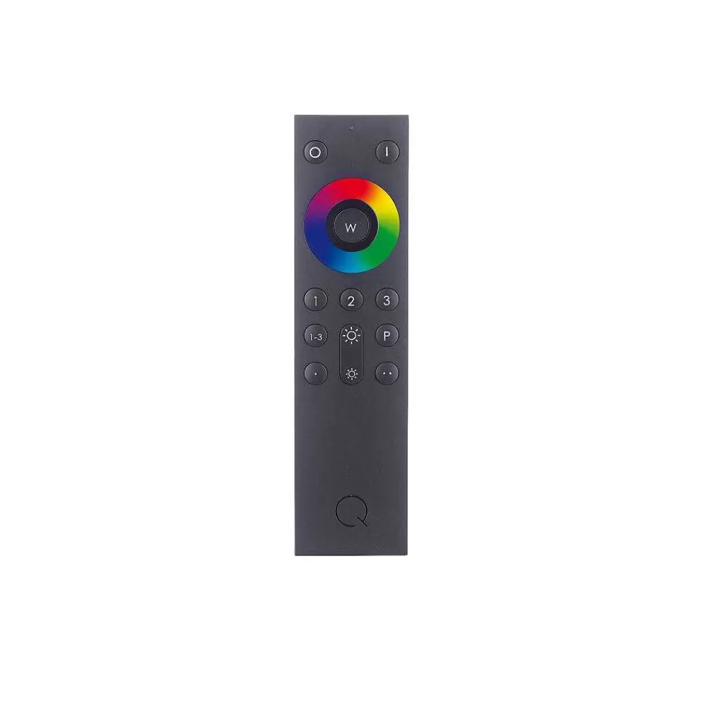 Paul Neuhaus Q-Serie Suspension Paul Neuhaus Q-Mia Led Anthracite, 16 Lumieres, Telecommandes, Changeur De Couleurs