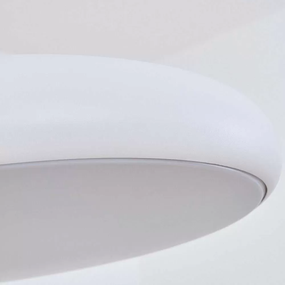 hofstein Suspension Rhone Led Blanc, 1 Lumiere, Changeur De Couleurs