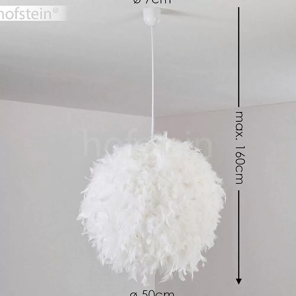 hofstein Suspension Skaulo Blanc, 1 Lumiere