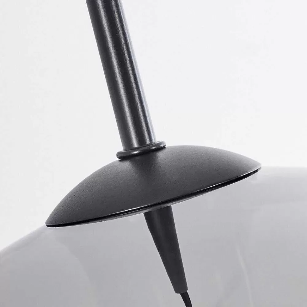 hofstein Suspension Verre 15 Cm, 20 Cm, 25 Cm, 30Cm Koyoto Chrome, Clair, Fume, 5 Lumieres