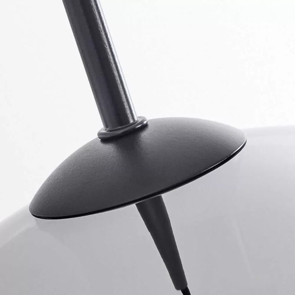 hofstein Suspension Verre 15 Cm, 20 Cm, 25 Cm, 30Cm Koyoto Chrome, Fume, 5 Lumieres
