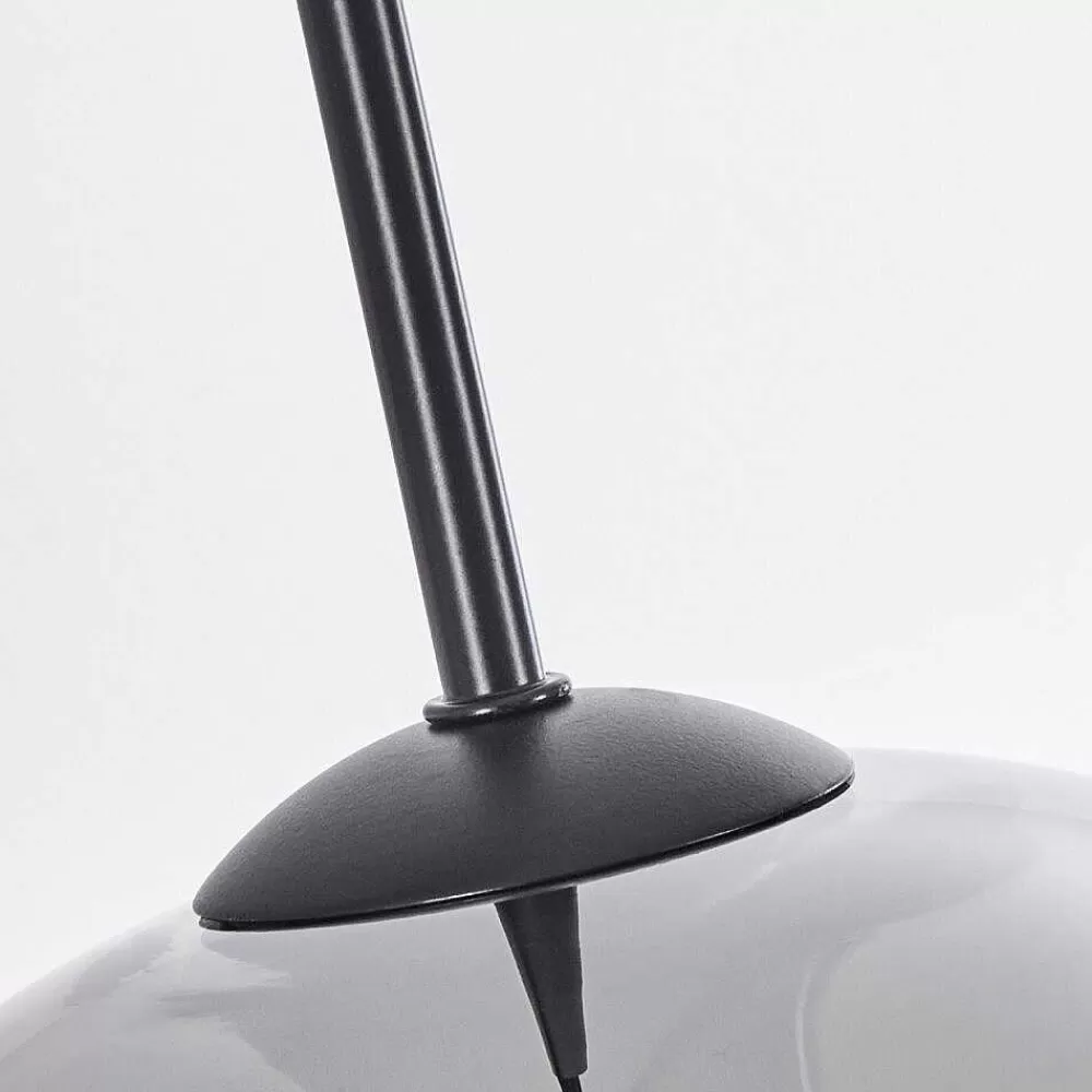 hofstein Suspension Verre 15 Cm, 20 Cm, 25 Cm Koyoto Clair, Fume, 3 Lumieres