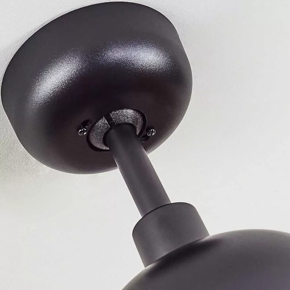 hofstein Ventilateur De Plafond Follseland Brun, Couleur Bois, Noir, Telecommandes