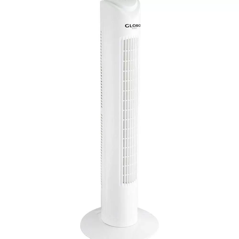 Luminaires Globo Lighting Ventilateur Globo Tower Blanc